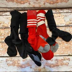 Soccer sock bundle. Adidas and Umbria